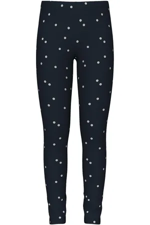 NAME IT Nkfvivian Glitter Legging Navy