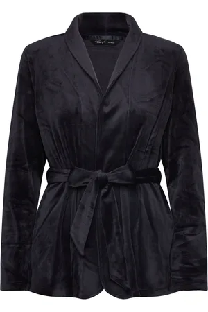 Triumph Sensual Velour Robe Top Black