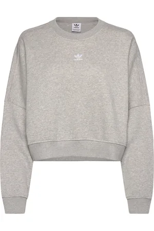 adidas Essentials Crew Fleece Grey