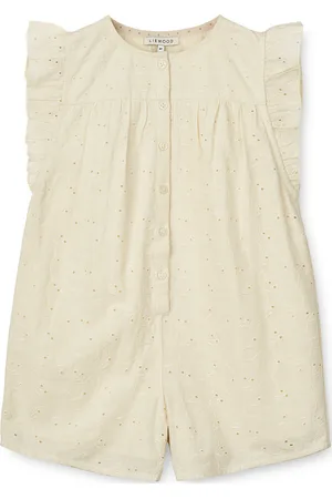 Liewood Holmfrid Anglaise Jumpsuit Cream