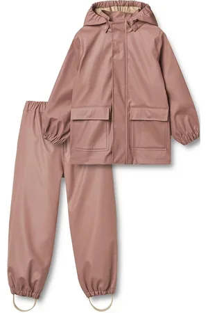 WHEAT Rainwear Ola Set Pink