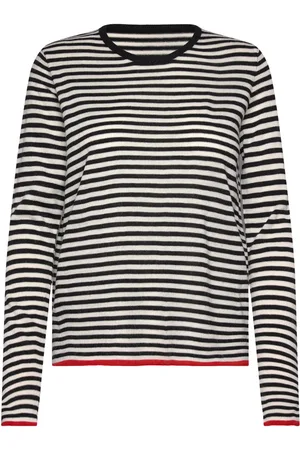 Mads Norgaard Stripe Ellis Knit Black
