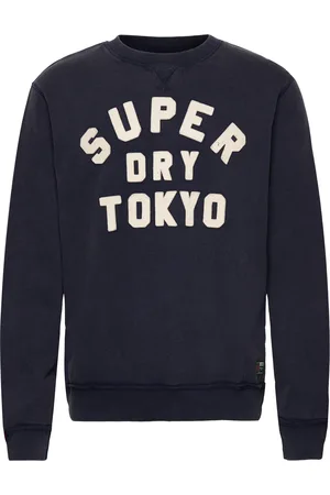 Superdry Vintage Athletic Crew Navy