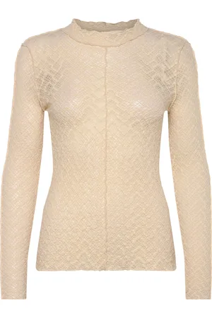 Norr Rosalina Top Beige