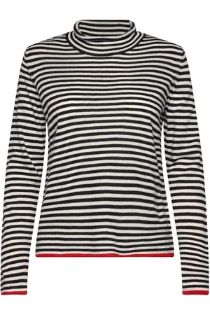 Mads Norgaard Stripe Elsa Knit Black