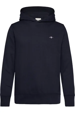 GANT Reg Emb Archive Shield Hoodie Navy