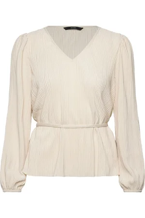 VERO MODA Vmsoma Ls Top Jrs Cream