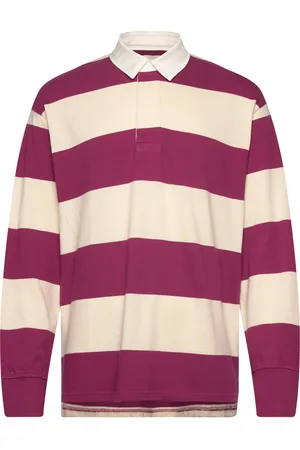 GANT Block Stripe Heavy Rugger Purple