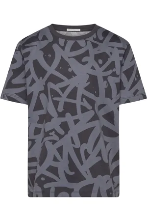 TOM TAILOR Regular Printed T-Shirt Grey