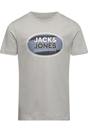 JACK & JONES Jcoray Color Tee Ss Crew Neck Fst Jnr Grey Jack & J S