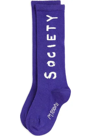 Mini Rodini Society Knee-High Socks