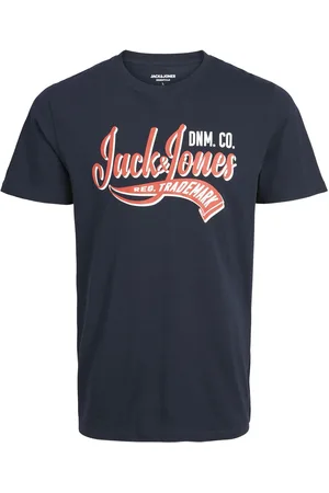 JACK & JONES Jjelogo Tee Ss Neck 2 Col 23/24 Noos Jnr Navy Jack & J S