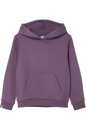 NAME IT Nkfmalou Ls Sweat Wh Bru Noos Purple