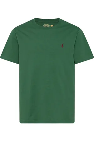 Ralph Lauren Cotton Jersey Crewneck Tee Green