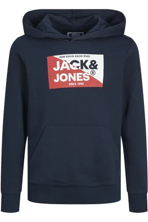 JACK & JONES Jjnolan Sweat Hood Mni Navy Jack & J S