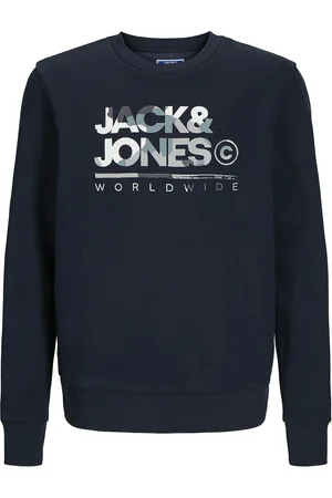JACK & JONES Jjluke Sweat Crew Neck Jnr Navy Jack & J S