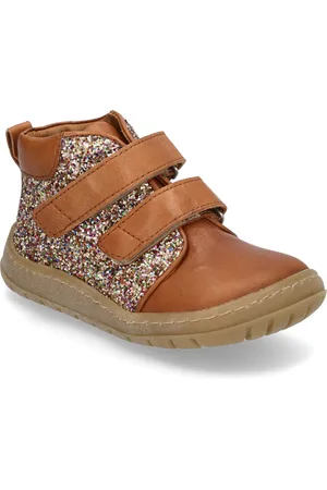 ANGULUS Shoes - Flat - With Velcro Brown