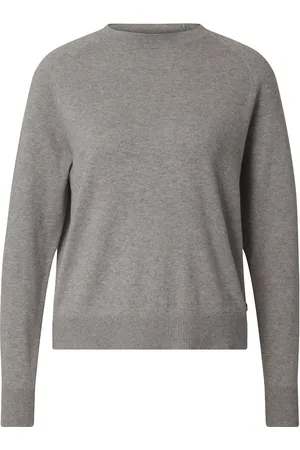 Lexington Freya Cotton/Cashmere Sweater Grey