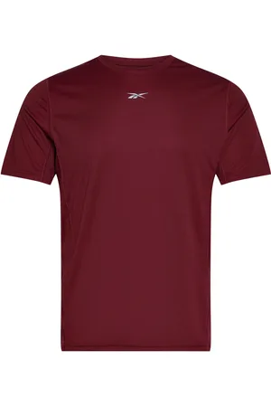 Reebok Running Ss Speedwick Tee Burgundy