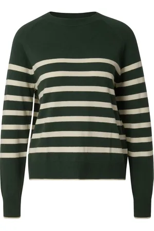 Lexington Freya Cotton/Cashmere Sweater Green