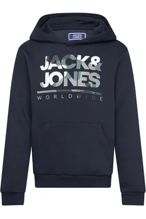 JACK & JONES Jjluke Sweat Hood Mni Navy Jack & J S