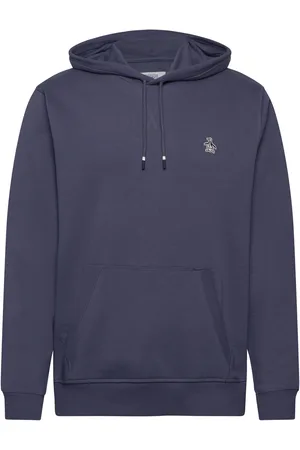 Original Penguin L/S Sticker Pete Pul Blue