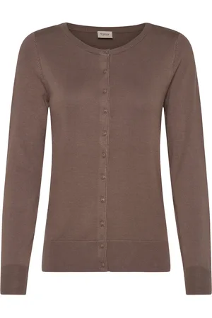 FRANSA Frzubasic 60 Cardigan Brown