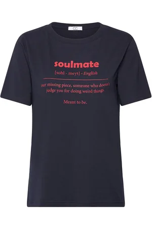 Coster Copenhagen Cc Heart Soulmate T-Shirt - Mid Sleeve Navy