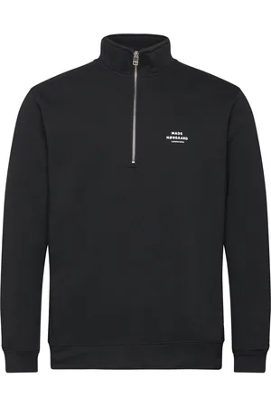 Mads Norgaard Standard Half Zip Logo Sweat