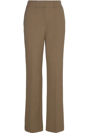 Y.A.S Likka Hw Pants S. Noos Brown