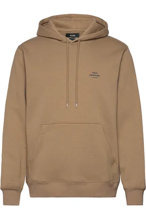 Mads Norgaard Standard Hoodie Logo Sweat Fav Beige