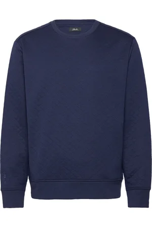 Ralph Lauren Classic Fit Quilted Sweatshirt Navy