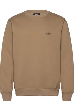 Mads Norgaard Standard Crew Logo Sweat Fav Brown