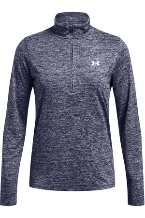 Under Armour Tech 1/2 Zip- Twist Navy