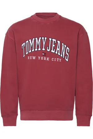 Tommy Hilfiger Tjm Rlx Tj Gd Varsity Crew Red