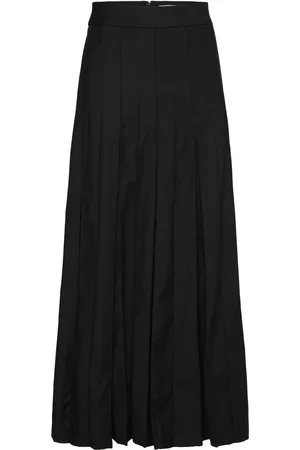 REMAIN Birger Christensen Pleated Suiting Skirt