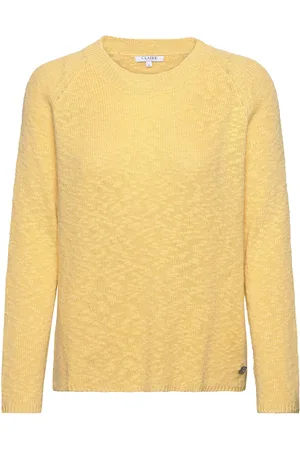 Claire Woman Cwprisha - Pullover Yellow