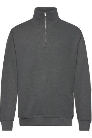 Lindbergh Half Zip Sweat Grey