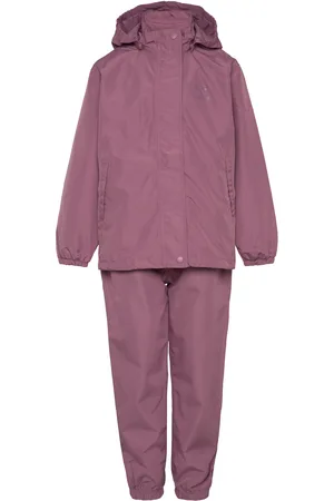 Hummel Hmlnessie Rainsuit Purple
