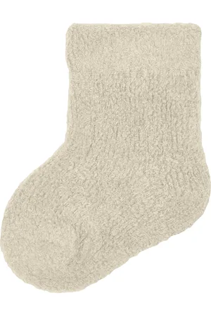 NAME IT Nbmollo Terry Fluffy Sock Beige