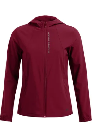 Under Armour Ua Outrun The Storm Jacket Red