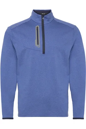 Ralph Lauren Classic Fit Stretch Jersey Pullover Blue