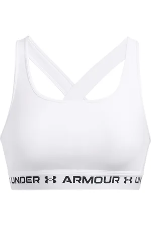 Under Armour Ua Crossback Mid Bra White