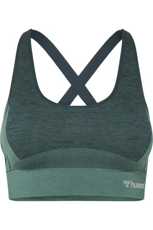 Hummel Hmlclea Seamless Sports Top Green