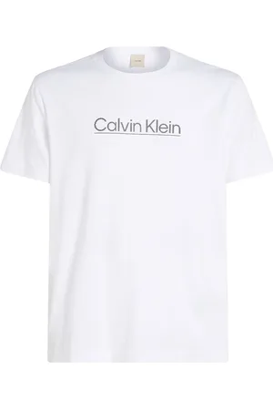 Calvin Klein Raised Line Logo T-Shirt White