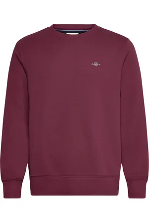 GANT Reg Shield C-Neck Sweat Red