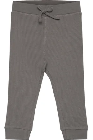 Minymo Pants Rib Grey