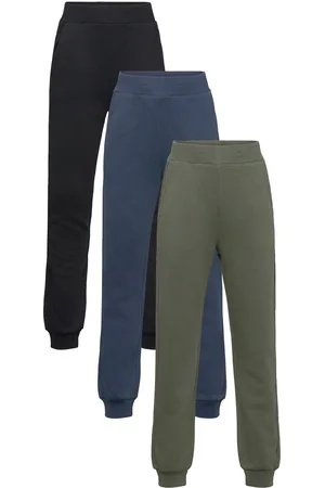 Lindex Trousers Basic Solid 3 Pack Patterned