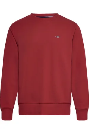 GANT Reg Shield C-Neck Sweat Red