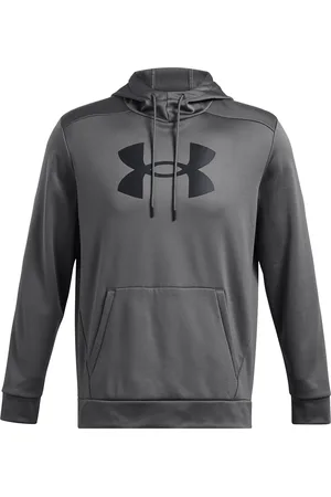 Under Armour Ua Armour Fleece Big Logo Hd Grey